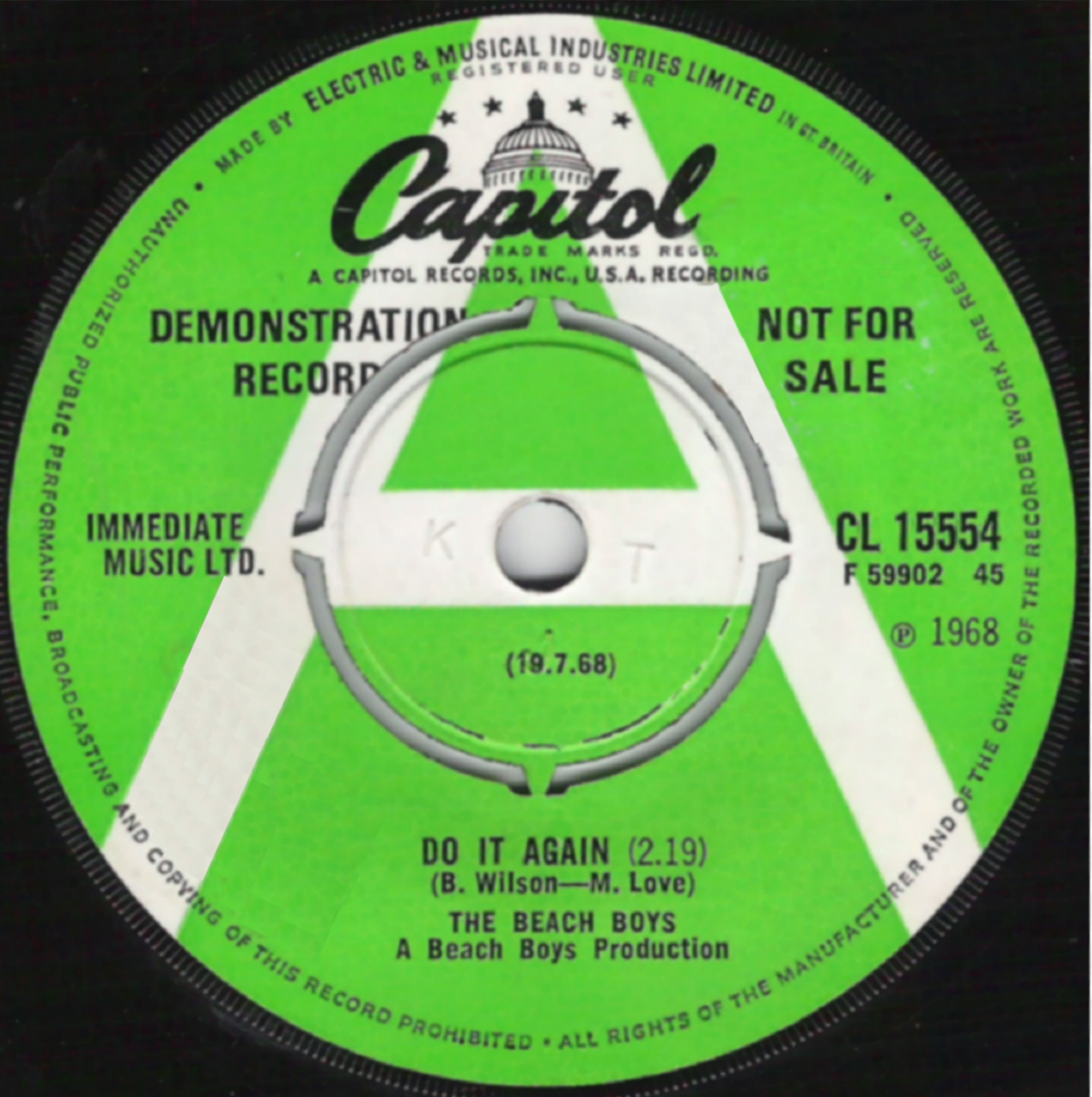 http://www.beachboys45.nl/pic/UK/02%20Capitol%20promo/CL%2015554_A%20Do%20It%20Again%20UK%20Promo%20XX.jpg